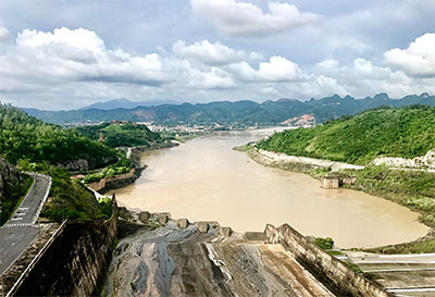 Hoa Binh reservoir